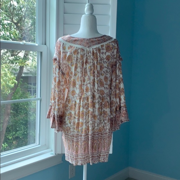 NWT Free People- S- 1/2 Sleeve Tunic with pockets - Picture 8 of 11